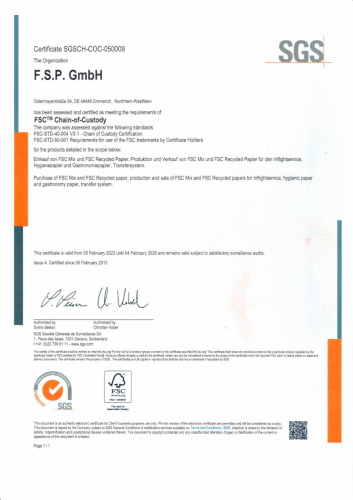 FSC Certificate Version-3.1